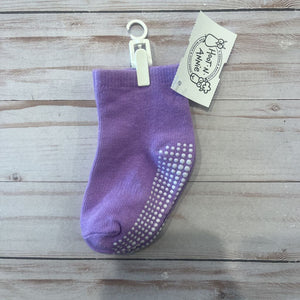 3-5Y: NEW Gripper Socks-Lavender