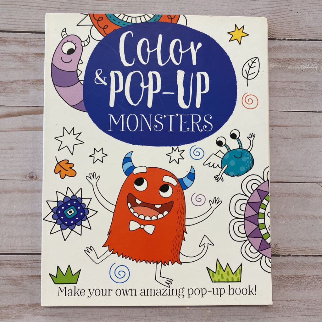 NEW Color & Pop-Up Monsters