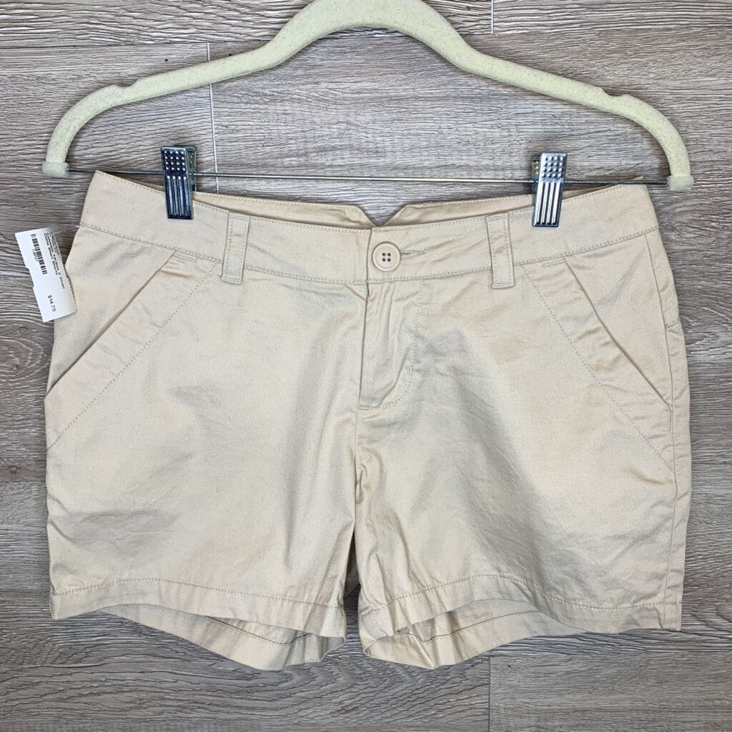 XS/Size 2: Khaki Chino Short Shorts
