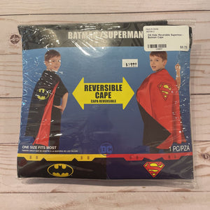 OS Kids: Reversible Superman - Batman Cape