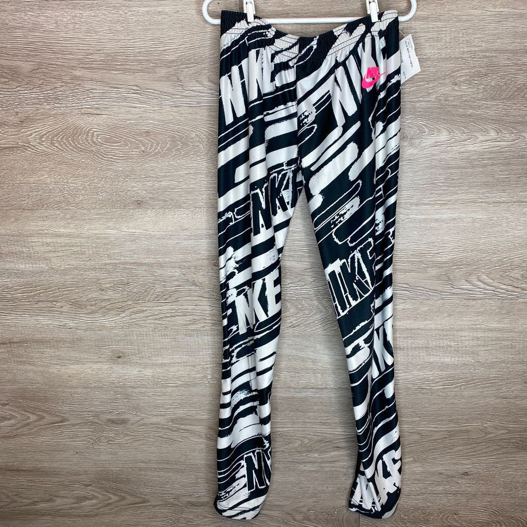 M: B&W Logo Leggings