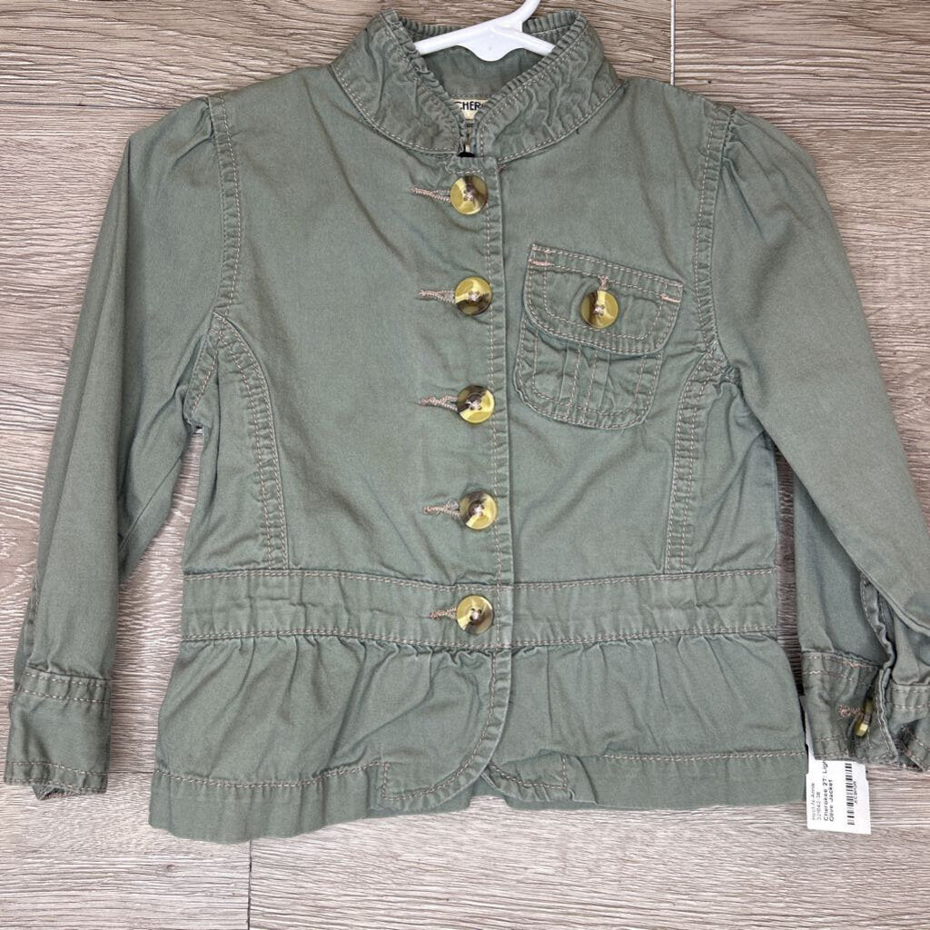 2T: Light Weight Olive Jacket