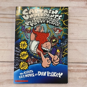 Used Book - The Adventures of Captain Underpants and the Preposterous Plight...