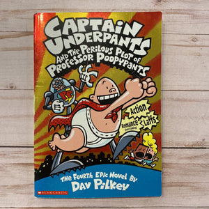 Used Book - The Adventures of Captain Underpants and the Big Bag Battle...Part 2