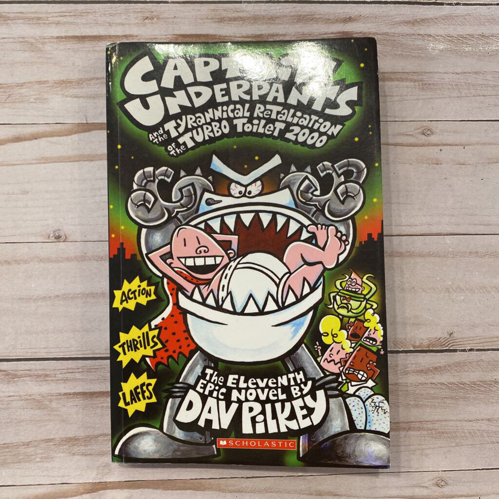 Used Book - The Adventures of Captain Underpants and the Tyrannical Retaliation...