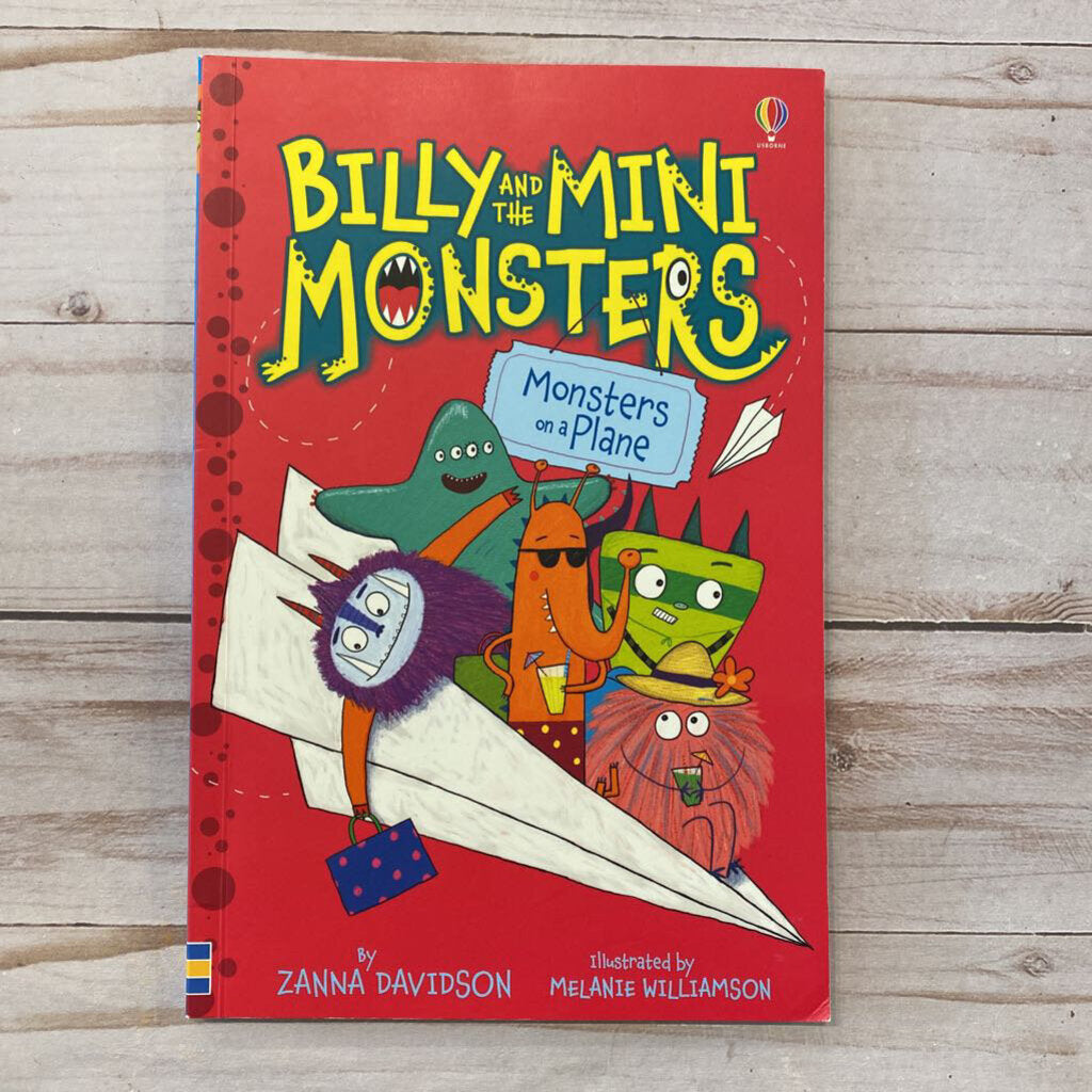 Used Book - Billy and the Mini Monsters Monsters at on a Plane