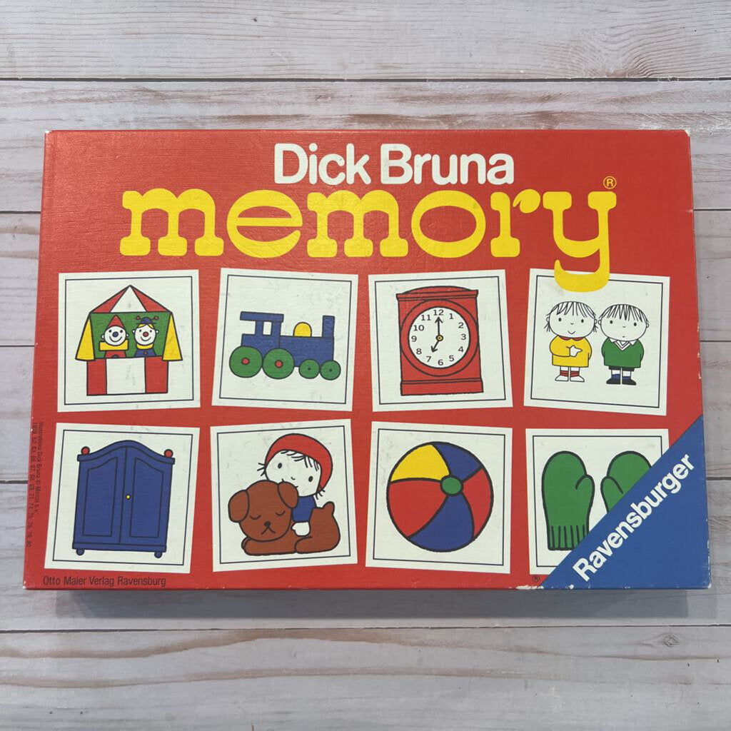 Vintage Dick Bruna Memory Game