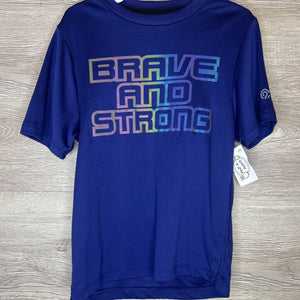 4-5: Navy Brave & Strong Soft Tee