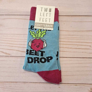Women's Shoe Size 5.5-9.5: NEW Let the Beet Drop Socks