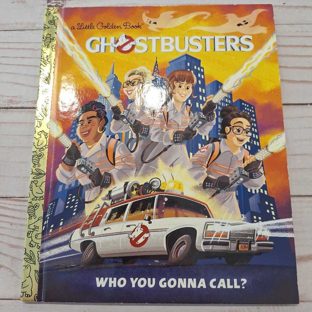 Used Book - Little Golden Book Ghostbusters Who You Gonna Call