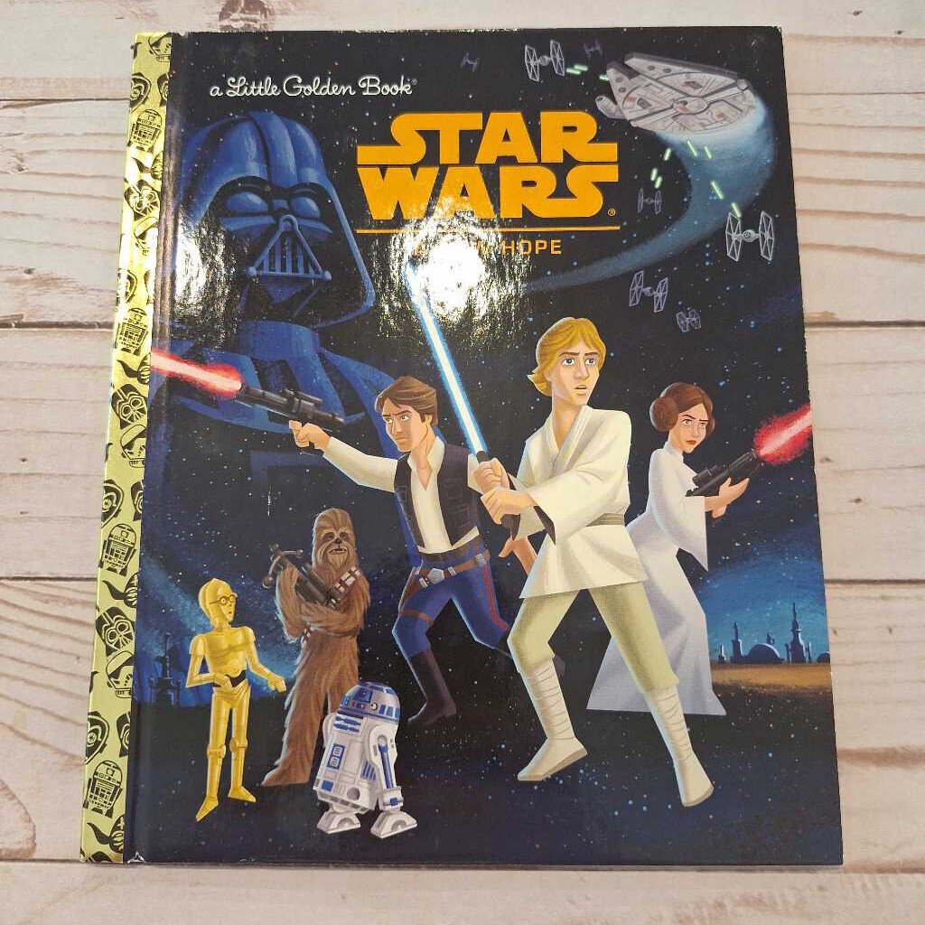 Used Book - Little Golden Book Star Wars A New Hope