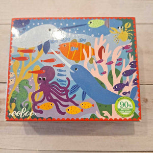 eeBoo 36pc Mini Puzzle - Narwhal and Friends