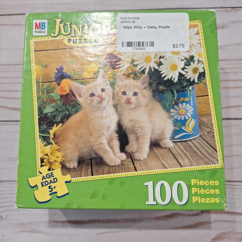 100pc Kitty + Daisy Puzzle