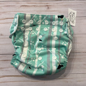OS: All-in-One Birch Tree Cloth Diaper