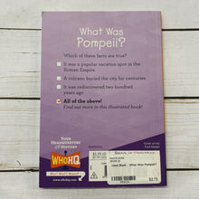 Load image into Gallery viewer, Used Book - What Was Pompeii?
