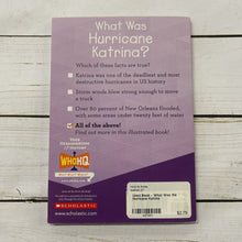 Load image into Gallery viewer, Used Book - What Was the Hurricane Katrina
