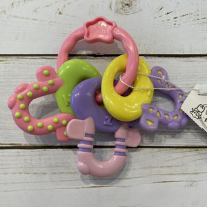 Pastel Infant Teething Keys