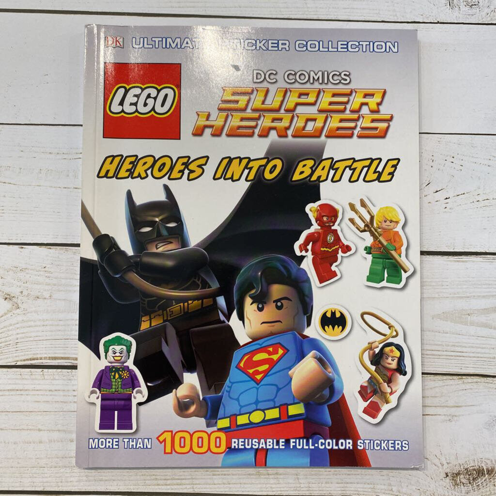 NEW Lego DC COmics Super Heros Sticker Activity Book