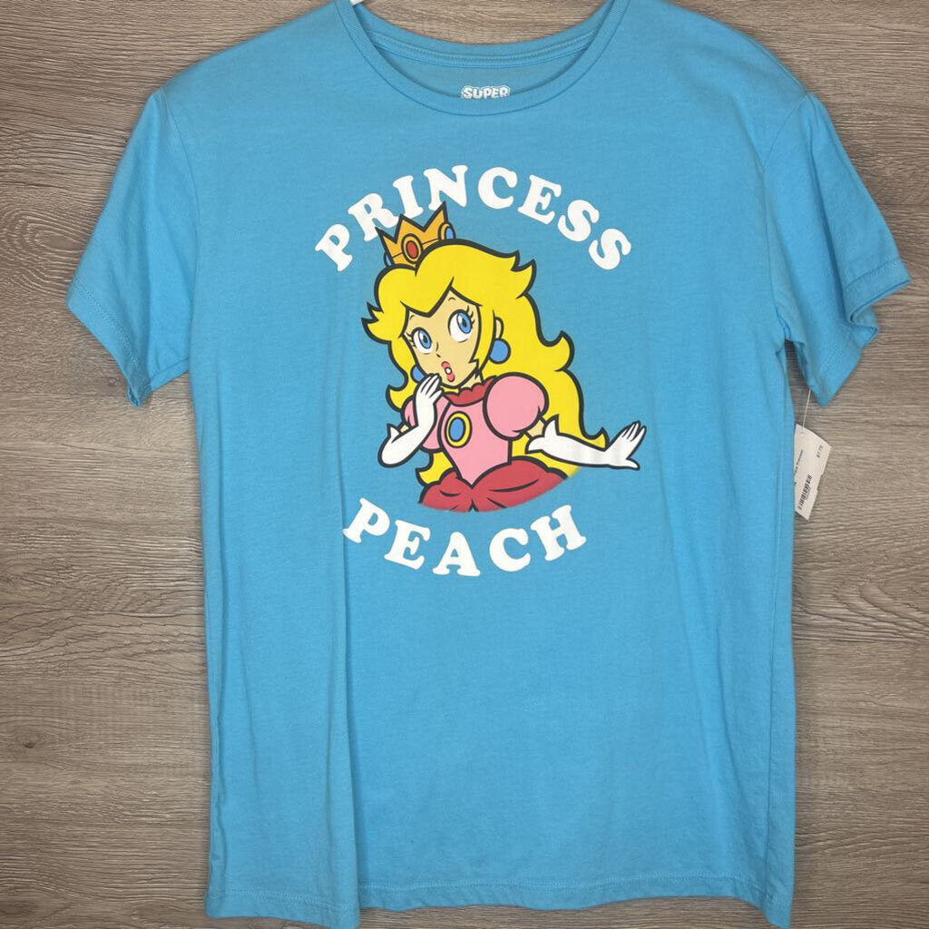 14/16: Aqua Princess Peach Tee