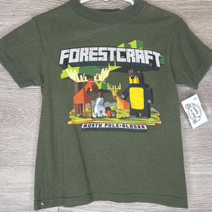 4: Olive Minecraft Tee