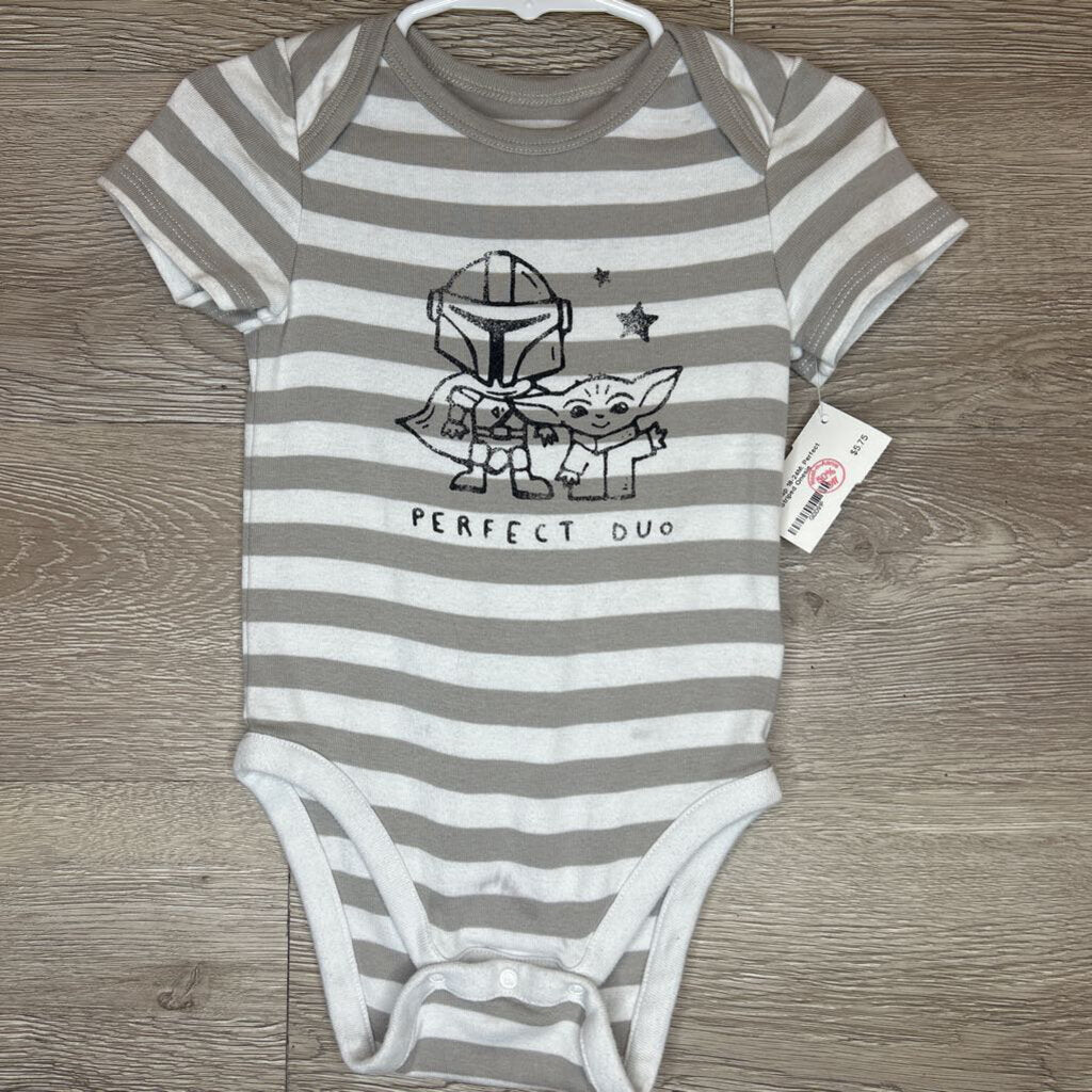 18-24M: Perfect Duo Striped Onesie