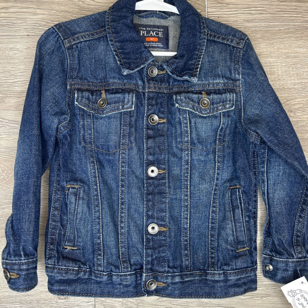 4T: Denim Snap Jacket