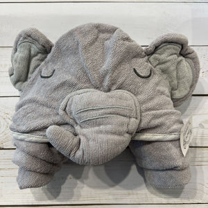 Grey Elephant Hooded Towel