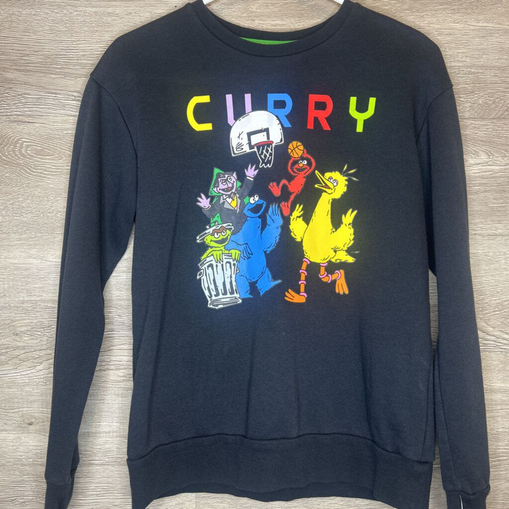 12: Black Steph Curry Sesame Sweatshirt