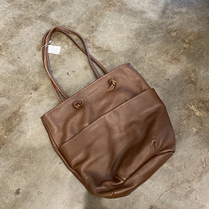 Monserat de Lucca Brown Leather Tote *retail $298