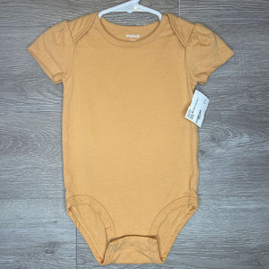 18M: Peach Cap Sleeve Onesie