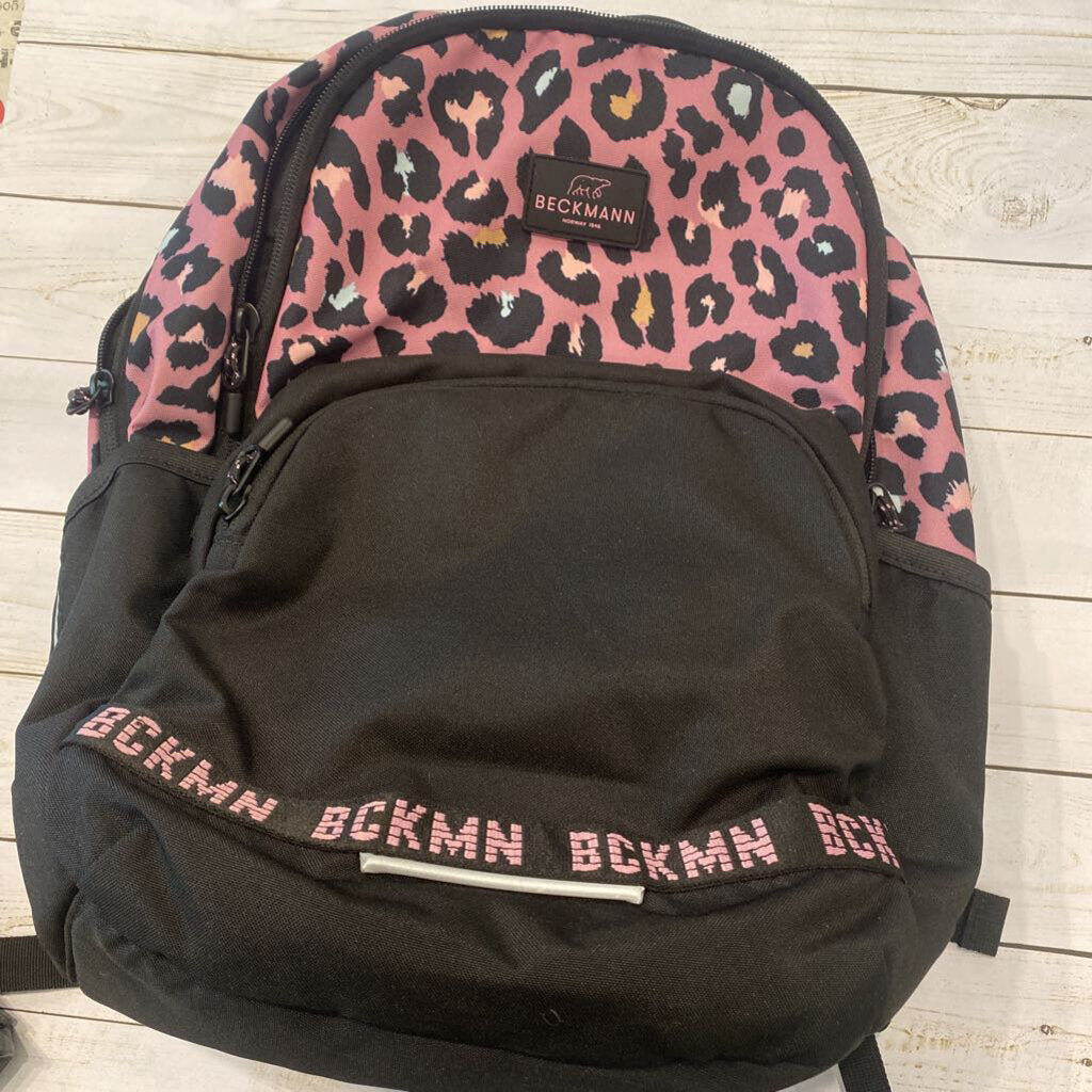 Beckmann Cheetah Print Backpack