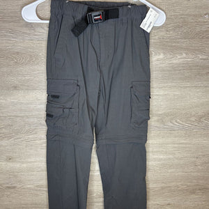 7/8: Charcoal Zip-Off Pants