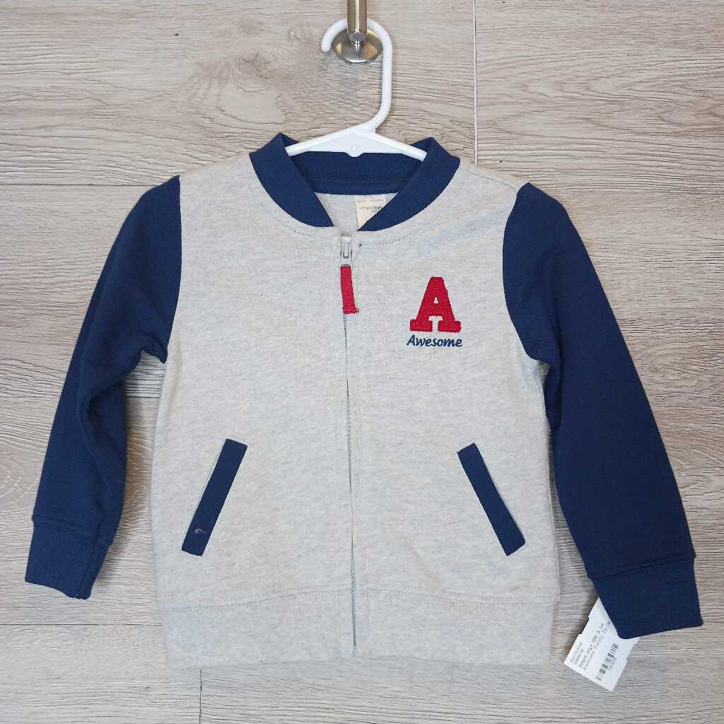 12M: A for Awesome Varsity Zip-Up