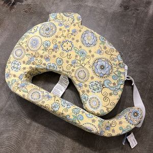 Brestfriend Nursing Pillow in Yellow Paisley