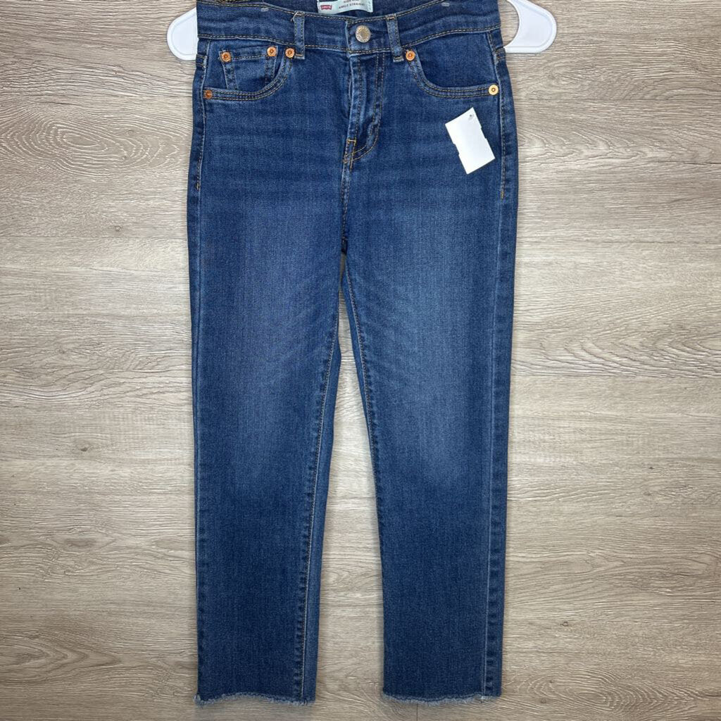 Fits Like 8/10: Shred Hem Classic Taper Jeans