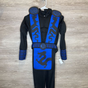 8-10: Blue + Black Mortal Combat Costume