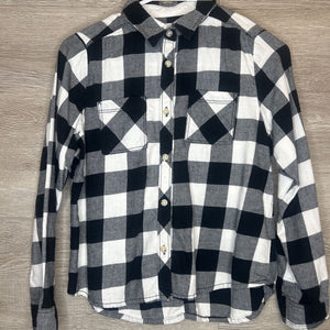 10/12: B&W Checkered Flannel