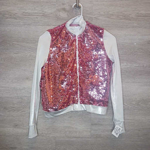 12/14: Pink Sequin + Silver Costume Jacket