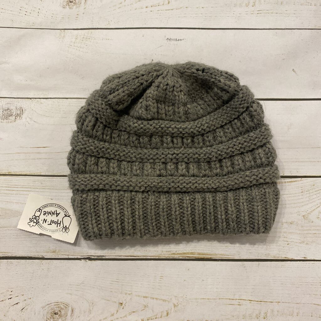 CC Kids Knit Grey Beanie