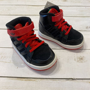 Size 4: NEW Black + Red Hi-Tops