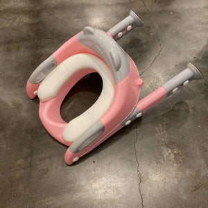 Pink Potty Seat w/ Step Ladder