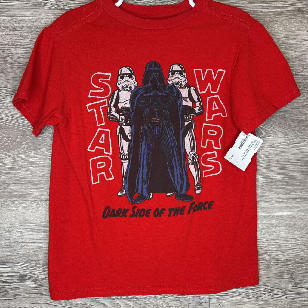 5: Red Dark Side of the Force Screen Tee