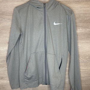 12-14: Grey Dri-Fit Zip-Up