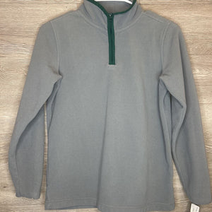 10/12: Grey Fleece Pullover