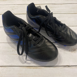 Size 12: Black + Blue Three Bar Cleats