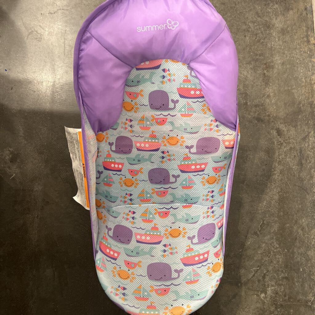 Summer Infant Bath Seat in Pink + Purple