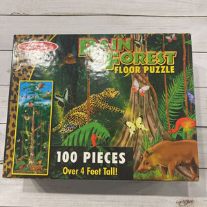 Melissa & Doug 100pc Rain Forest Floor Puzzle