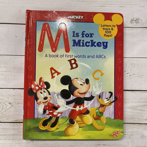 Used Book - M is for Mickey Tracing Book