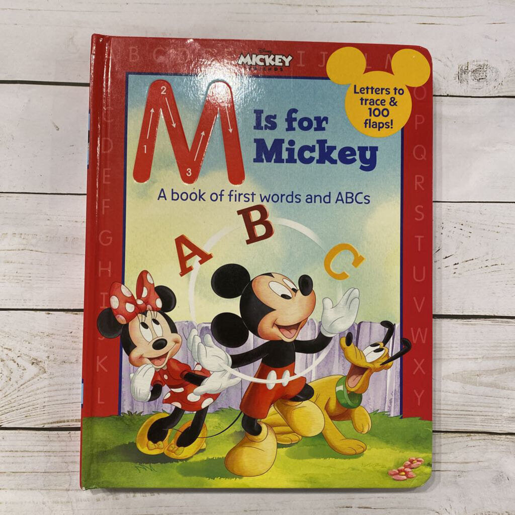 Used Book - M is for Mickey Tracing Book