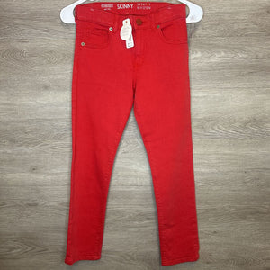 8: NWT Red Skinny Jeans